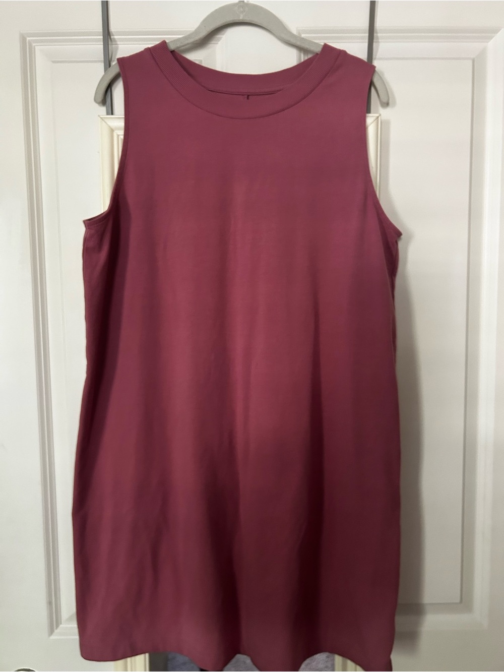 Sleeveless Rose-Mauve Dress - Women